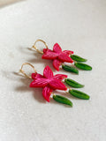 Lily Dangle - In Bloom - Acrylic Earrings