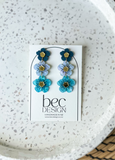 Forget Me Not- In Bloom - Acrylic Earrings