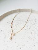 Penelope Pearl Chain- Gold Layering Necklace