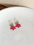 Lil Lily Hoop - In Bloom - Acrylic Earrings