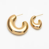 Willow MINI Earring - Organic Gold Earring