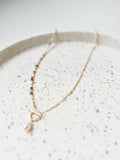 Penelope Pearl Chain- Gold Layering Necklace