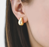 Tilly MINI Earring - Teardrop Bauble Gold / Silver Earring