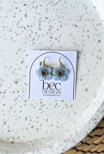 Forget Me Not- In Bloom - Acrylic Earrings
