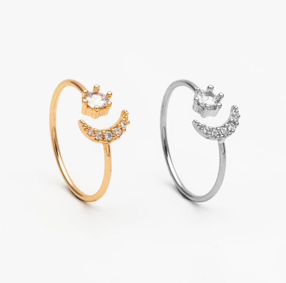 Celeste Ring- Adjustable Gold Ring