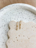 Emily Earring - Link Gold Silver Earring
