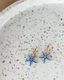 Starfish Hoop - Beachcomber Acrylic Earrings