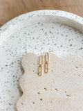 Emily Earring - Link Gold Silver Earring