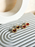 Valentina Hoop - Acrylic Earrings
