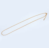 Sarah Necklace - Gold / Silver Fine Heart Chain Necklace