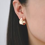 Mary Earring - Gold / Silver Organic Drop Earrings