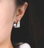 Mary Earring - Gold / Silver Organic Drop Earrings