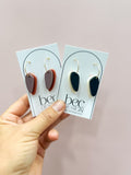 Lindsay Hoop - Everyday Acrylic Earrings