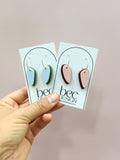 Lindsay Hoop - Everyday Acrylic Earrings