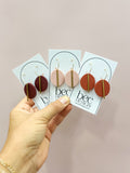 Clover Hoop - Everyday Acrylic Earrings