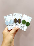 Clover Hoop - Everyday Acrylic Earrings