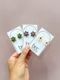 Daisy Hoop - Everyday Acrylic Earrings
