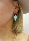 Lindsay Hoop - Everyday Acrylic Earrings
