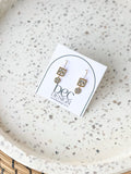 Gem - Gold CZ Sparkles Earrings