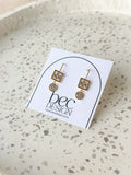 Gem - Gold CZ Sparkles Earrings