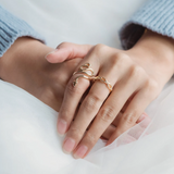 Isabel Ring- Adjustable Gold Ring