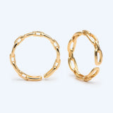 Isabel Ring- Adjustable Gold Ring
