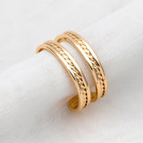 Bella Ring- Adjustable Gold Ring