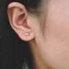 Marquise Cubic Zirconia Stud Gold / Silver Stud Earrings
