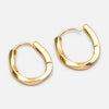Twist Hoop - Simple Gold / Silver Huggie Hoop Earrings