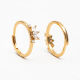 Cami Ring- Adjustable Gold Ring